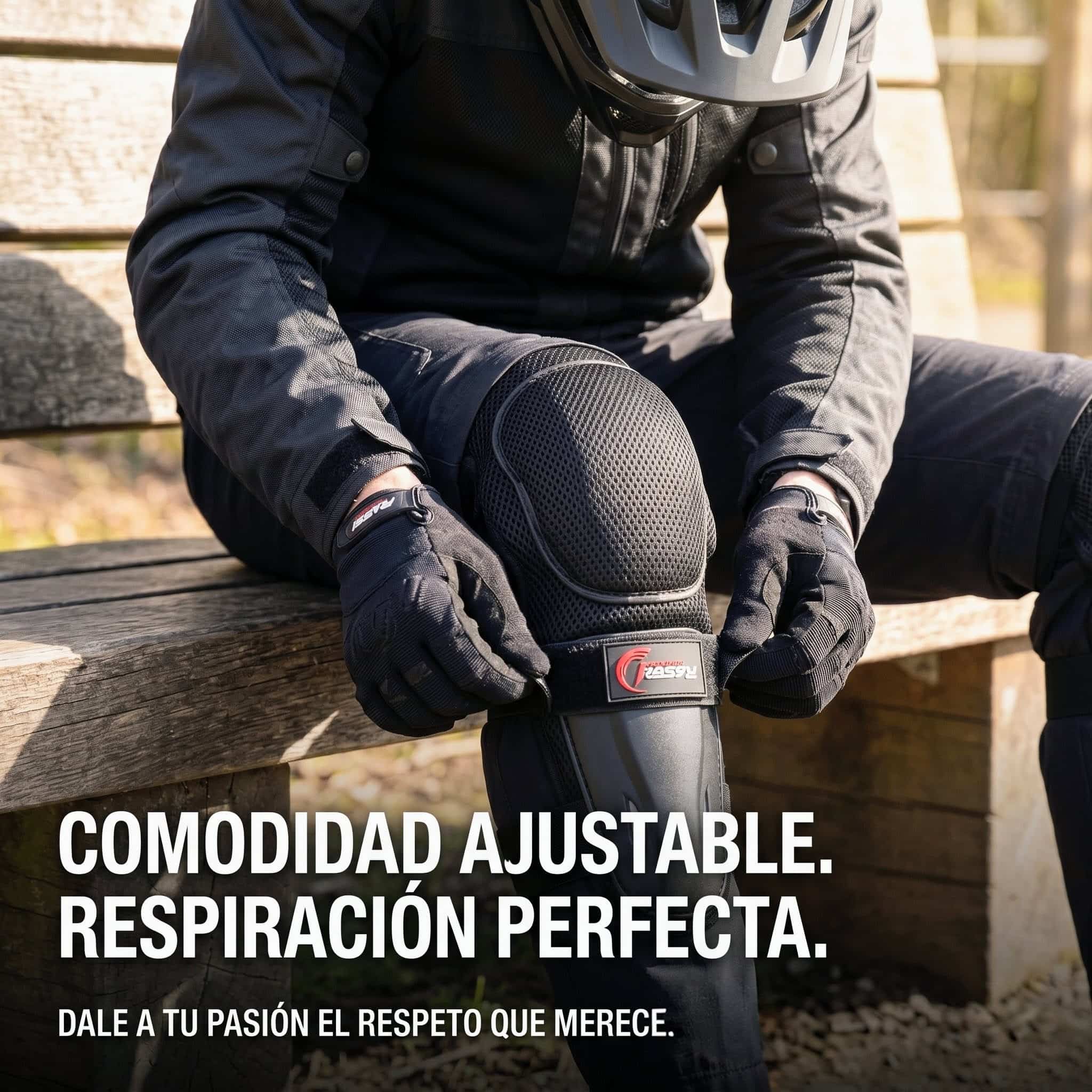 Par Rodilleras Y Coderas Para Motociclista Tácticas - Imagen 4