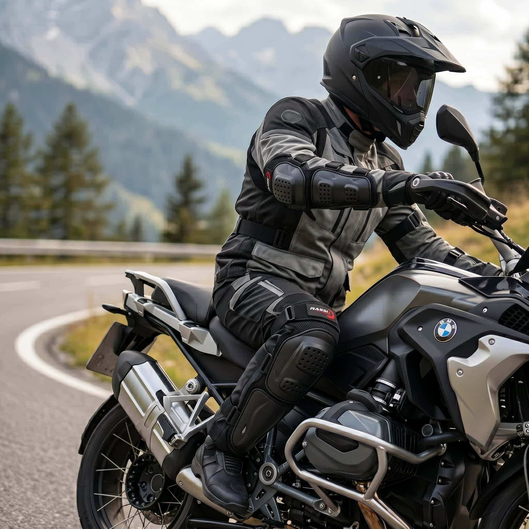 Par Rodilleras Y Coderas Para Motociclista Tácticas - Imagen 5