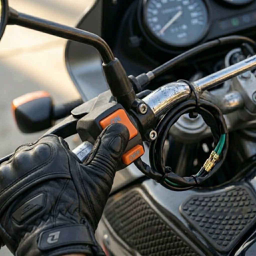 Switch Para Moto 7/8 Yamaha Fz Pulsar Ktm Duke Universal - Imagen 3