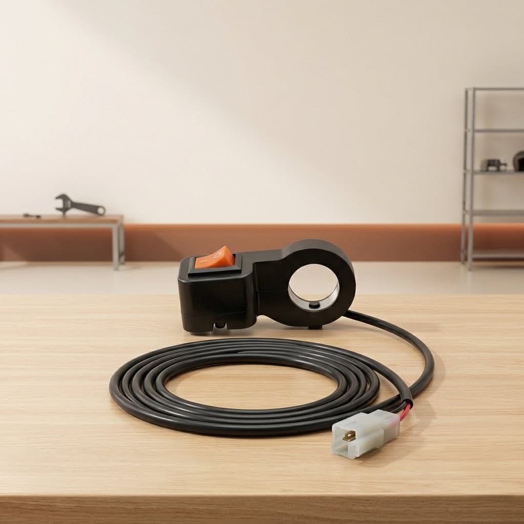 Interruptor Universal Para Luces Auxiliares Motocicleta