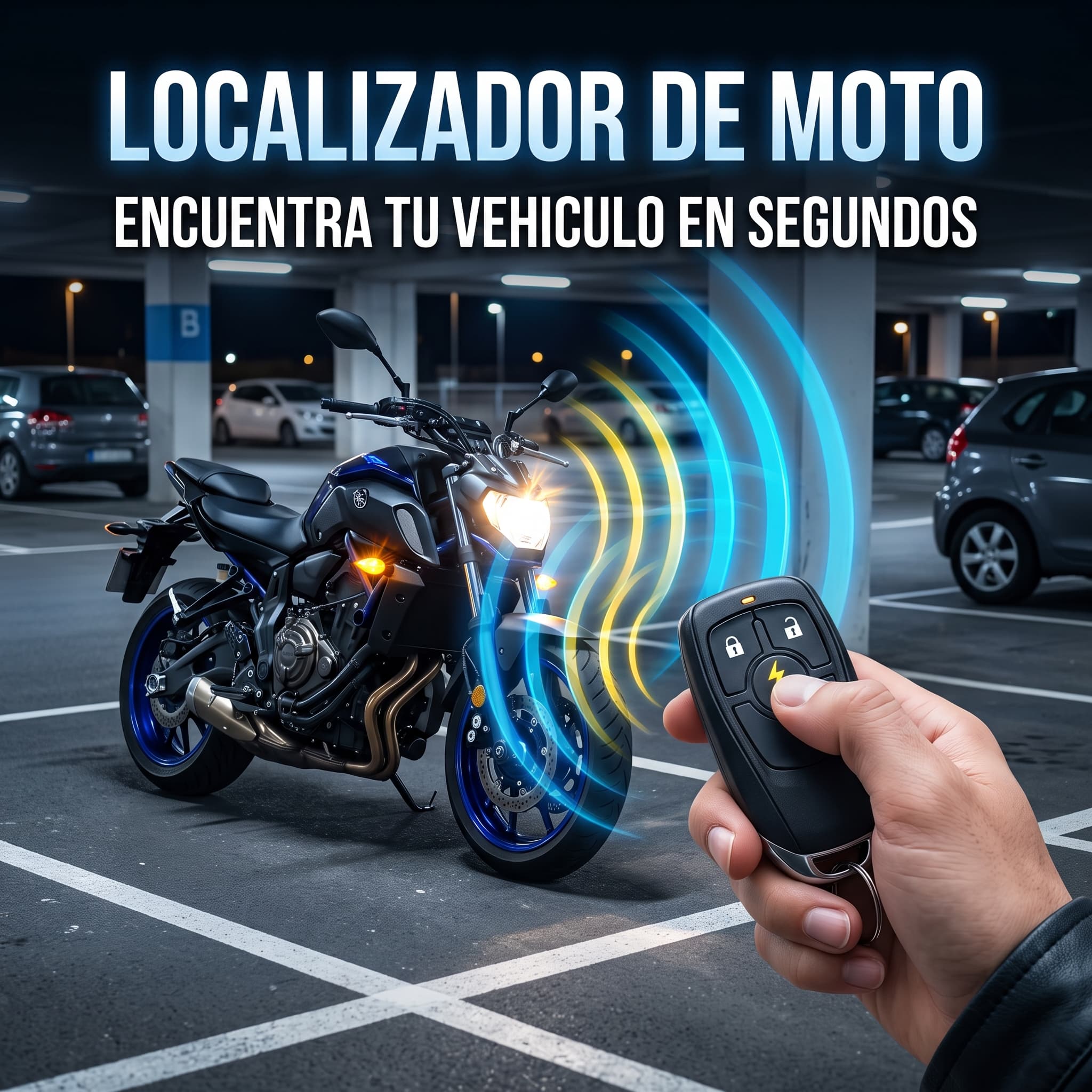 Alarma Inteligente Antirrobo Para Motocicleta Universal - Imagen 2